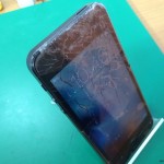 iPhone５画面割れ修理