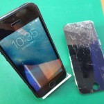 iPhone５画面交換