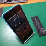 iPhone５cバッテリー交換後画像