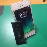 iPhone５バッテリー交換