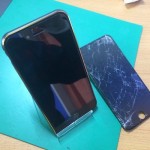 iPhone６ガラス割れ交換後画像１