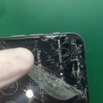 iPhone６ガラスめくれ修理