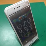iPhone液晶不良修理前画像