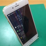 iPhone６液晶割れ
