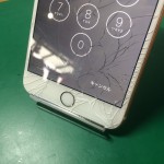 iPhone６Plusガラス割れ２