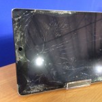 iPad Air2ガラス割れ画像